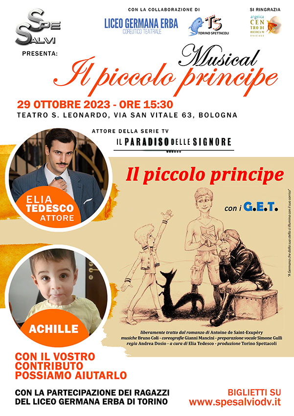 Musical Piccolo Principe - Associazione di volontariato Spe Salvi - Salvati dalla speranza